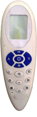 BhalTech VE-163 AC Compatible for  AC Carrier Remote Controller(White)