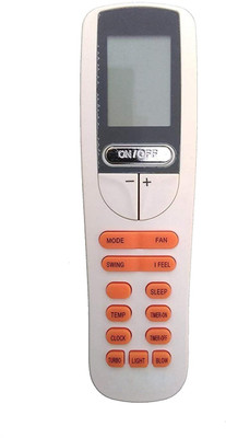 BhalTech VE- 133 AC Bluestar Remote Controller(White)