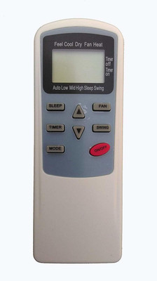 BhalTech VE- 41 AC Compatible for TCL VIDEOCON AC TCL And VIDEOCON Remote Controller(White)