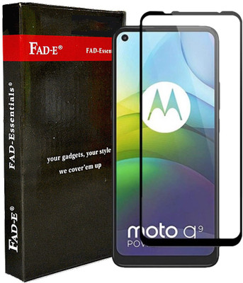 FAD-E Edge To Edge Tempered Glass for Motorola G9 Power(Pack of 1)