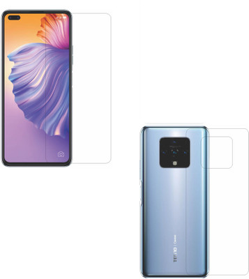 GS Smart Front and Back Screen Guard for Tecno Camon 16 Premier {Flexible}, CE9, CD6j, Camon 16 Premier(Pack of 2)
