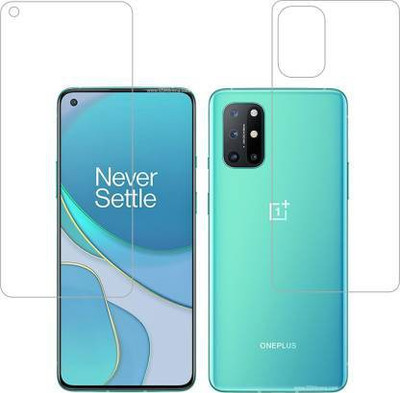 Firstkart Front and Back Tempered Glass for OnePlus 8T(Pack of 2)