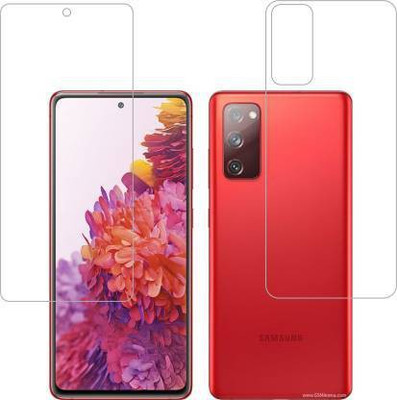 PR SMART Front and Back Tempered Glass for Samsung S20 FE(Pack of 2)