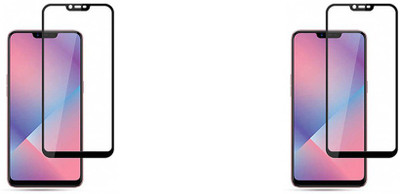 CraveMart Tempered Glass Guard for Oppo A3s(Pack of 2)
