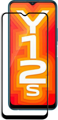 Express Buy Edge To Edge Tempered Glass for Vivo Y12s(Pack of 1)