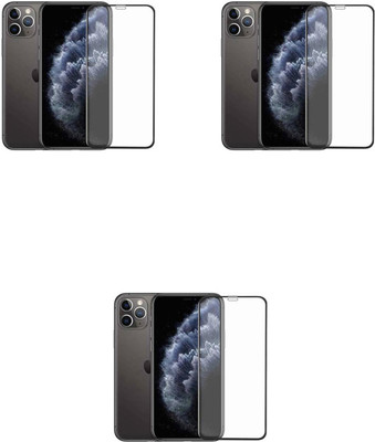 CraveMart Tempered Glass Guard for Apple iPhone 11 Pro Max(Pack of 3)