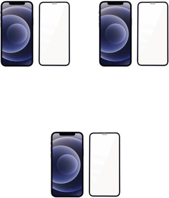 CraveMart Tempered Glass Guard for Apple iPhone 12 Pro(Pack of 3)