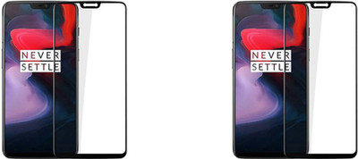 CraveMart Tempered Glass Guard for OnePlus 6(Pack of 2)