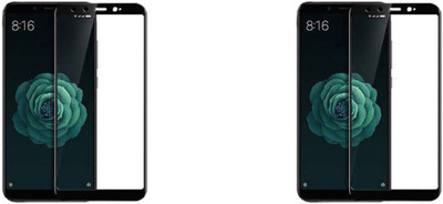 CraveMart Tempered Glass Guard for Mi A2(Pack of 2)