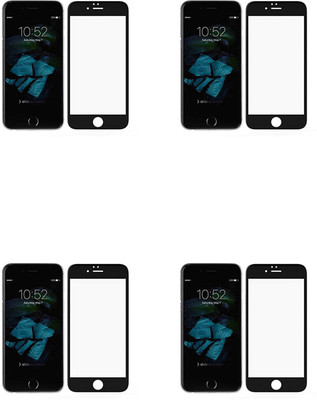 CraveMart Tempered Glass Guard for Apple iPhone 6s Plus(Pack of 4)