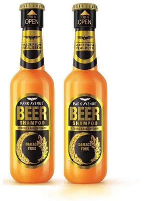 PARK AVENUE Damage Free Hair Beer Shampoo for Men(190 ml)