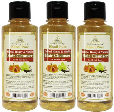 Khadi Pure Honey & Vanilla Hair Cleanser(630 ml)
