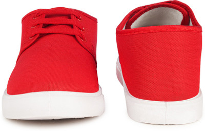 Free Kicks Combo of 2 FK-201 Stylish Sneakers For Men(Red, Blue , 6)