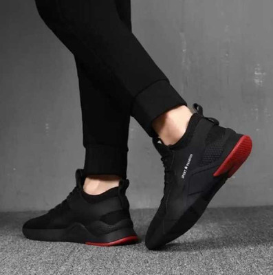 Waresh Running,Walking,Training,Sports Shoes,Casual shoe Casuals For Men(Black)