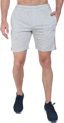 Zeffit Striped Men Grey Bermuda Shorts
