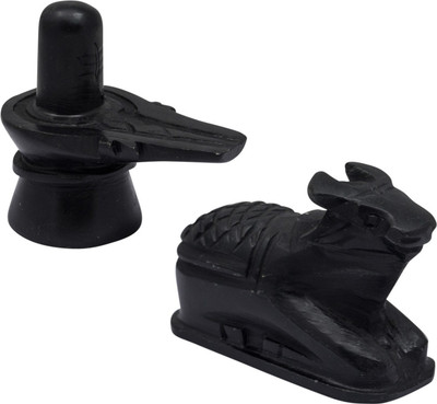VALUE CRAFTS Decorative Showpiece  -  9.8 cm(Stone, Black)