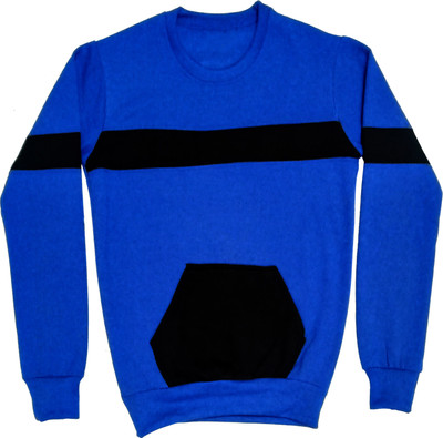 KAYU Full Sleeve Color Block Boys Sweatshirt