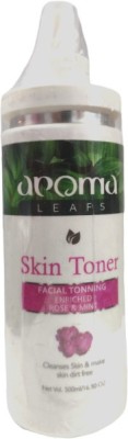 Aroma Leaf SKIN TONNER FACIAL TONNING ENRICHED ROSE & MINT Men & Women(475 ml)
