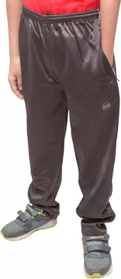 Goodluck Solid Men Brown Track Pants