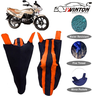 V VINTON Two Wheeler Cover for LML(Freedom, Multicolor)