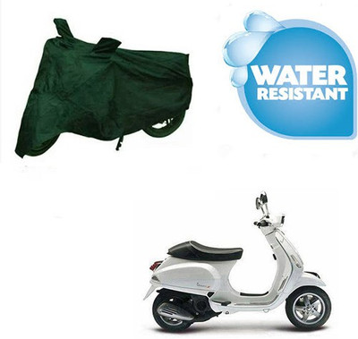 SpeedRock Waterproof Two Wheeler Cover for Piaggio(Piaggio Vespa, Green)