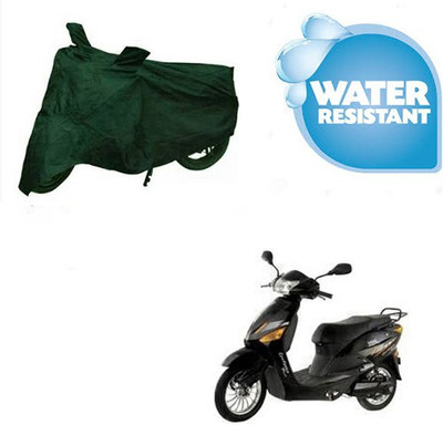 SpeedRock Waterproof Two Wheeler Cover for Hero(Electric Zippy, Green)