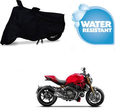 Atulit enterprises Waterproof Two Wheeler Cover for Ducati(Monster 795, Black)
