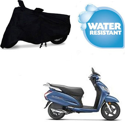 Mdstar Waterproof Two Wheeler Cover for Honda(Activa, Black)