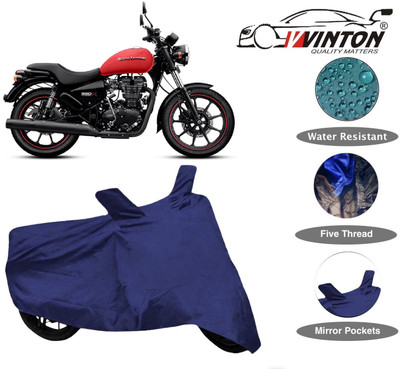V VINTON Two Wheeler Cover for Royal Enfield(Thunderbird 350, Blue)
