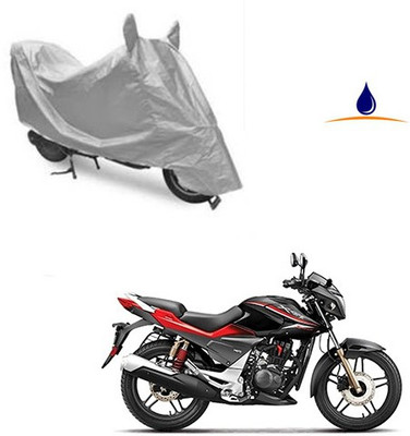 RPSENTTERPR Waterproof Two Wheeler Cover for Hero(CBZ Extreme, Silver)