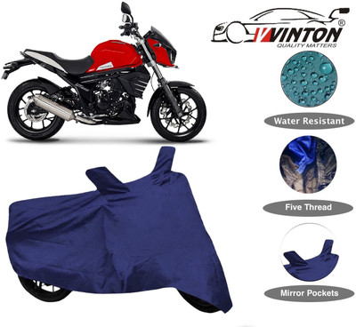 V VINTON Two Wheeler Cover for Mahindra(MOJO XT 300, Blue)