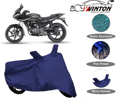 V VINTON Two Wheeler Cover for Bajaj(Pulsar 220F, Blue)