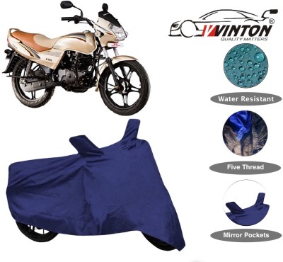 V VINTON Two Wheeler Cover for LML(Freedom, Blue)