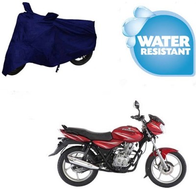 Feel heaven Waterproof Two Wheeler Cover for Bajaj(Discover 125 DTS-i, Blue)