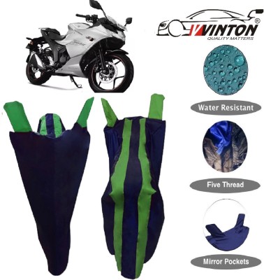 V VINTON Two Wheeler Cover for Suzuki(Gixxer SF, Multicolor)