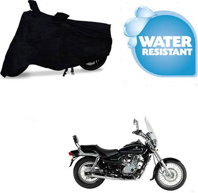 MMSSTAR Waterproof Two Wheeler Cover for Bajaj(Avenger 220 DTS-i, Black)