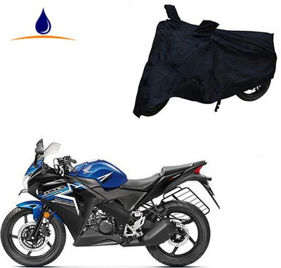 Atulit enterprises Waterproof Two Wheeler Cover for Honda(CBR 150R, Black)