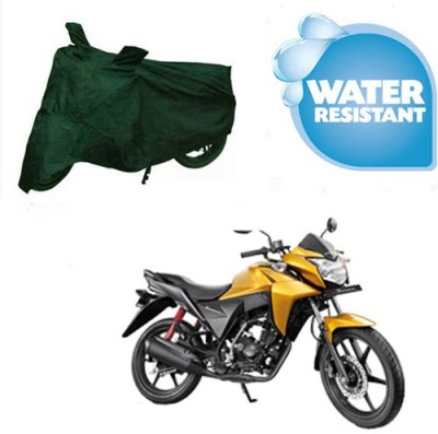 SpeedRock Waterproof Two Wheeler Cover for Honda(CB Twister, Green)