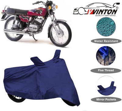 V VINTON Two Wheeler Cover for Yamaha(RX 100, Blue)
