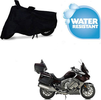 saanvi Waterproof Two Wheeler Cover for BMW(K 1600, Black)