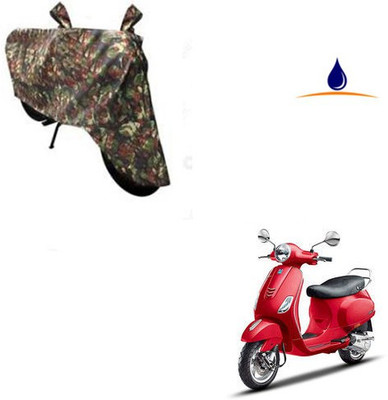 Atulit enterprises Waterproof Two Wheeler Cover for Piaggio(Vespa VXL, Multicolor)