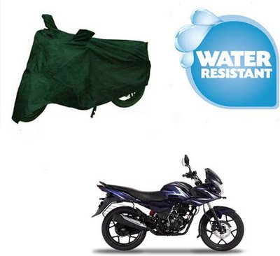SpeedRock Waterproof Two Wheeler Cover for Bajaj(Discover 150 f, Green)