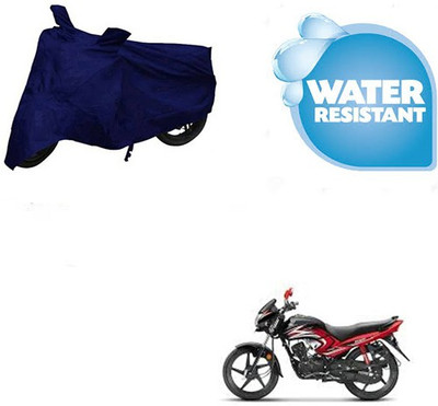 RPSENTTERPR Waterproof Two Wheeler Cover for Honda(Dream Yuga, Blue)
