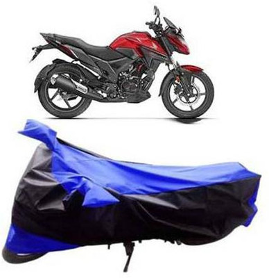 PRPaccessories Waterproof Two Wheeler Cover for Honda(X-Blade, Black, Blue)