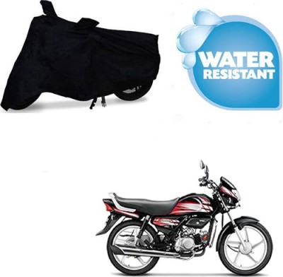 POLYMAXX Waterproof Two Wheeler Cover for Hero(HF Deluxe, Black)