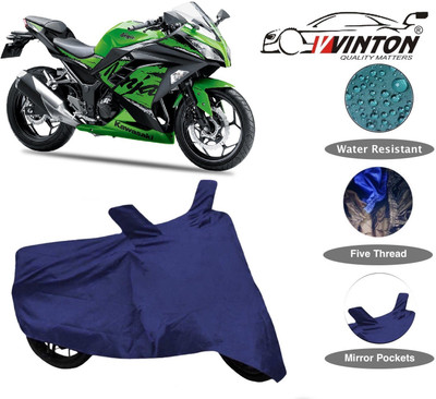V VINTON Two Wheeler Cover for Hero(Passion, Blue)