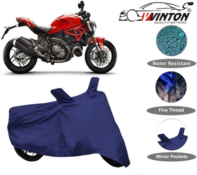 V VINTON Two Wheeler Cover for Ducati(Monster 821, Blue)