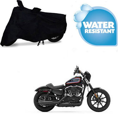Atulit enterprises Waterproof Two Wheeler Cover for Harley Davidson(XL 1200, Black)