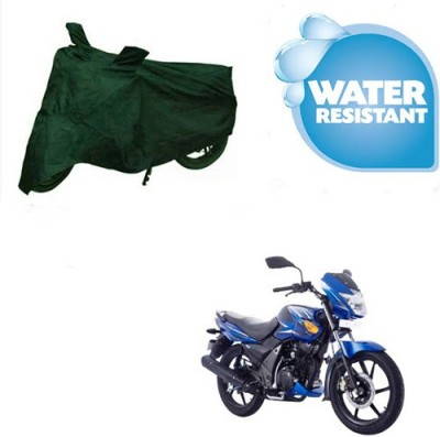 SpeedRock Waterproof Two Wheeler Cover for TVS(Flame SR125, Green)