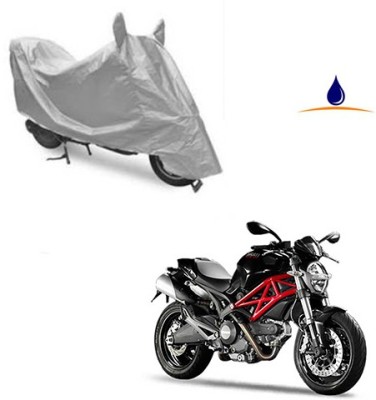 Atulit enterprises Waterproof Two Wheeler Cover for Ducati(Monster 796 S2R, Silver)